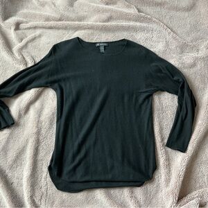INC International Concepts Black Knit Sweater